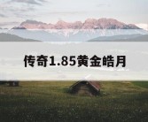 传奇1.85黄金皓月