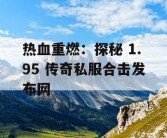 热血重燃：探秘 1.95 传奇私服合击发布网