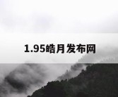 1.95皓月发布网