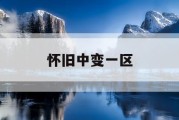 怀旧中变一区