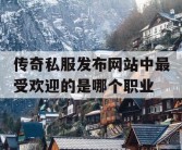 传奇私服发布网站中最受欢迎的是哪个职业
