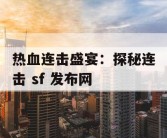 热血连击盛宴：探秘连击 sf 发布网