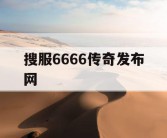 搜服6666传奇发布网