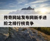 传奇网站发布网新手进阶之排行榜竞争