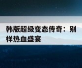 韩版超级变态传奇：别样热血盛宴