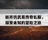 新开仿武易传奇私服，探索未知的冒险之旅