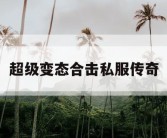 超级变态合击私服传奇
