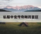 私服中变传奇刚开首区
