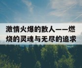 激情火爆的散人——燃烧的灵魂与无尽的追求