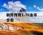 新开传奇1.76金币合击