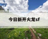今日新开火龙sf