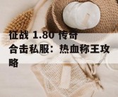 征战 1.80 传奇合击私服：热血称王攻略