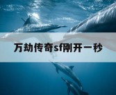 万劫传奇sf刚开一秒