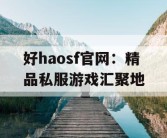 好haosf官网：精品私服游戏汇聚地