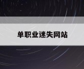 单职业迷失网站