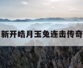 新开皓月玉兔连击传奇