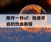 刚开一秒sf：极速开启的热血新程