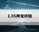 1.95神龙终极