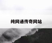 纯网通传奇网站