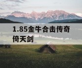 1.85金牛合击传奇倚天剑
