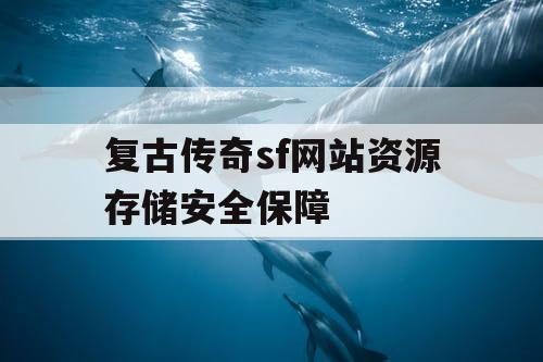 复古传奇sf网站资源存储安全保障